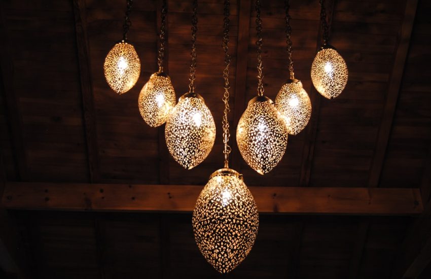 Photo Ceramic Chandelier