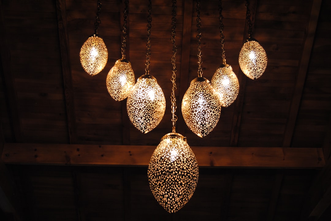 Photo Ceramic Chandelier